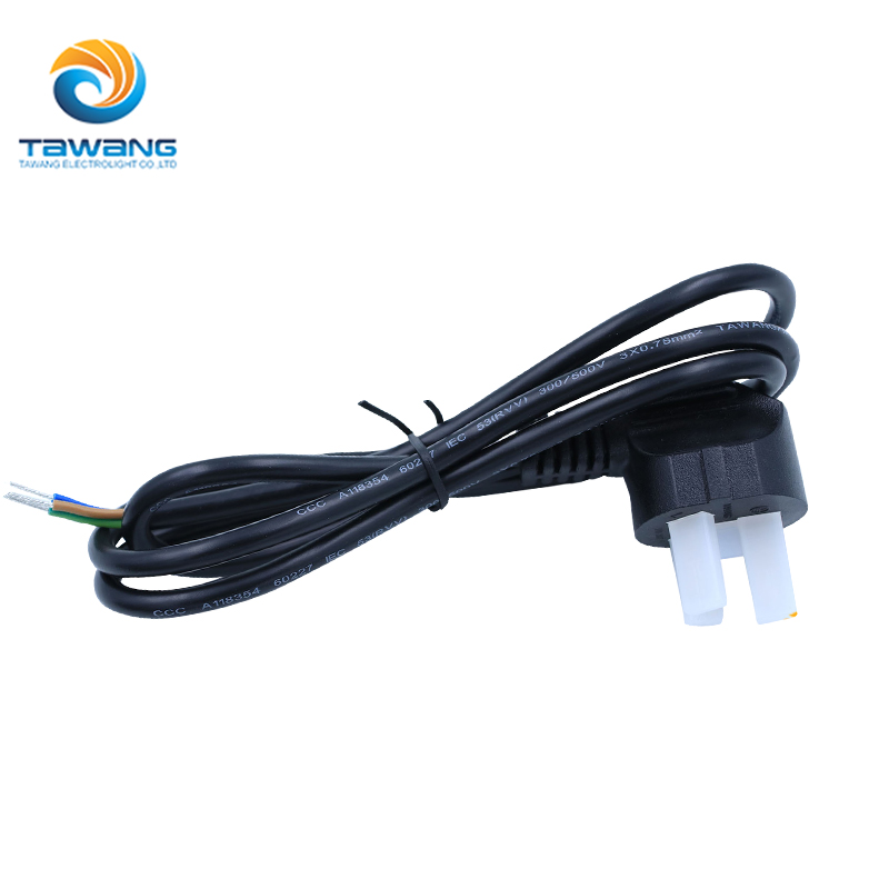 CCC插頭電源線的電極字母標識